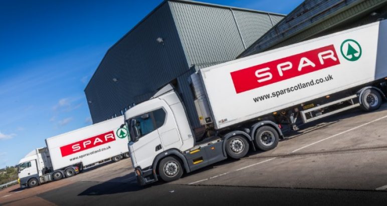 Image of Spar Scotland's Dundee warehouse