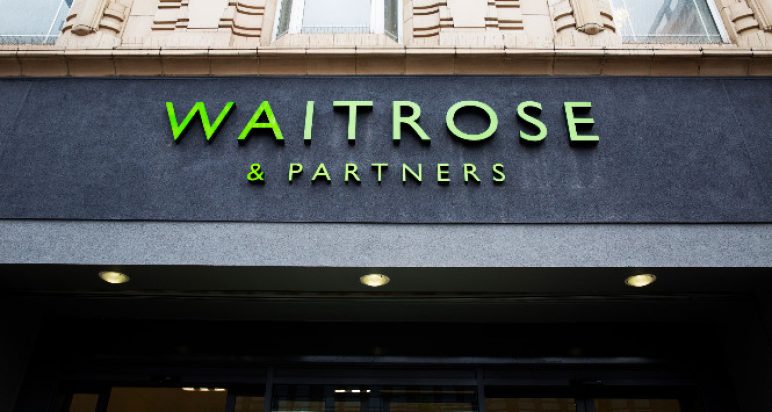 Image of a Waitrose storefront