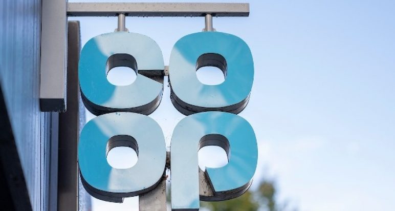 Image of the Co-op sign