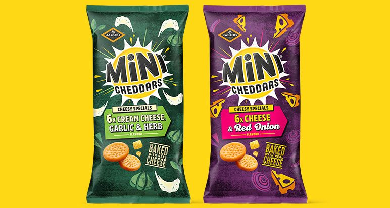 New Jacob's Mini Cheddars flavours
