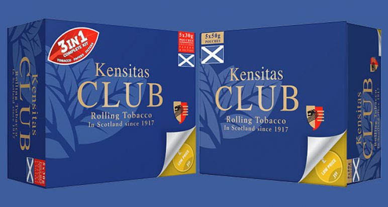 Kensitas Club Rolling Tobacco