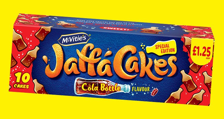 McVitie's Jaffa Cakes Cola Bottle flavour