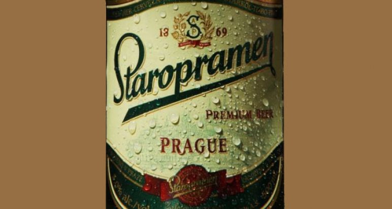 Staropramen label