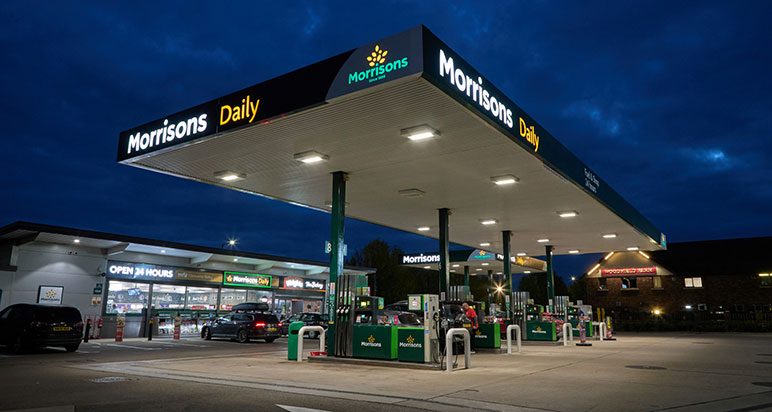 Morrisons Daily forecourt