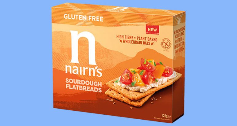 Nairn's gluten-free sourdough flatbreads