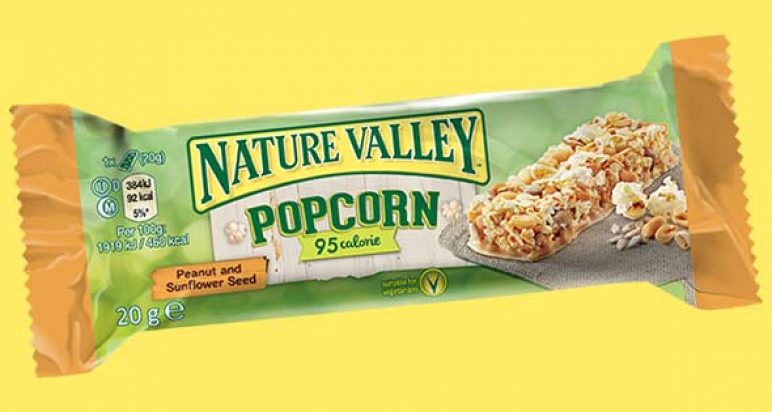 Nature Valley popcorn bar