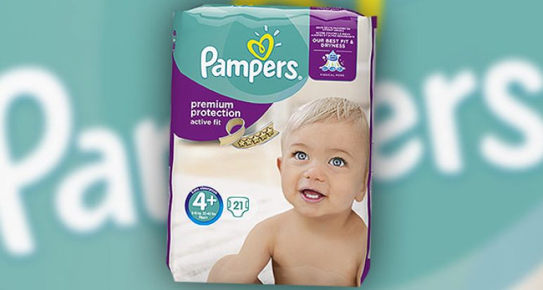 Pampers nappies