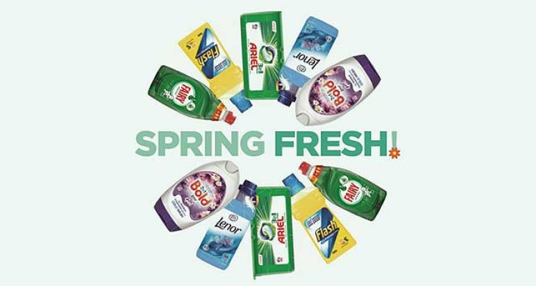 P&G Shelfhelp Spring Fresh