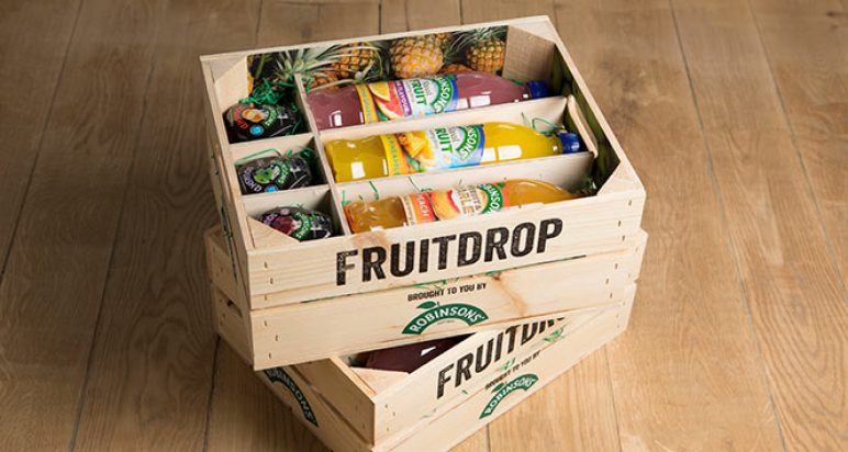 Robinsons fruit drop box