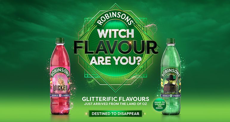 Robinsons rolls out Wicked-themed flavours and on-pack promo