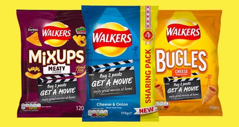 Walkers Movie Nights promotional packs