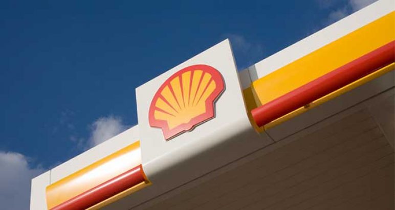 Shell forecourt