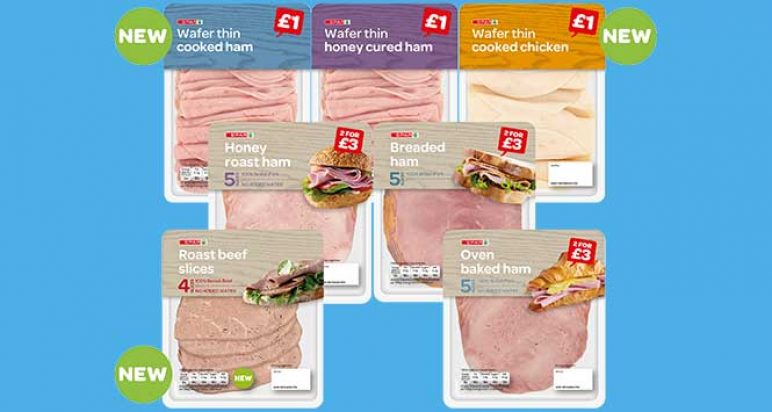 Spar cooked meat range