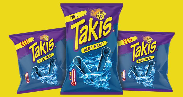 Takis Blue Heat