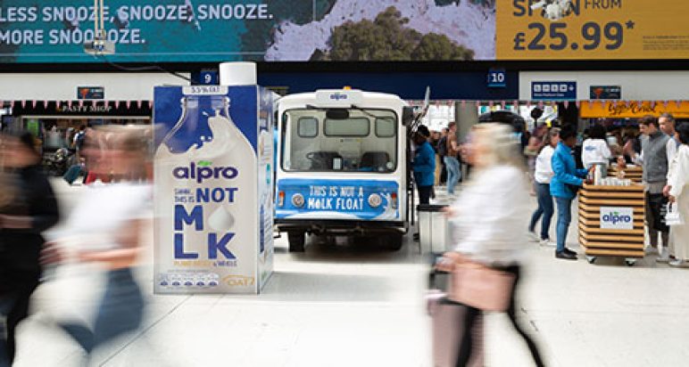 Alpro Milk Float