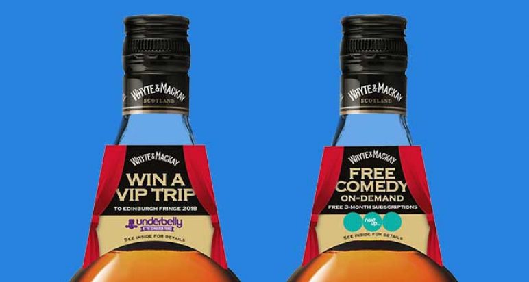 Whyte & Mackay bottles