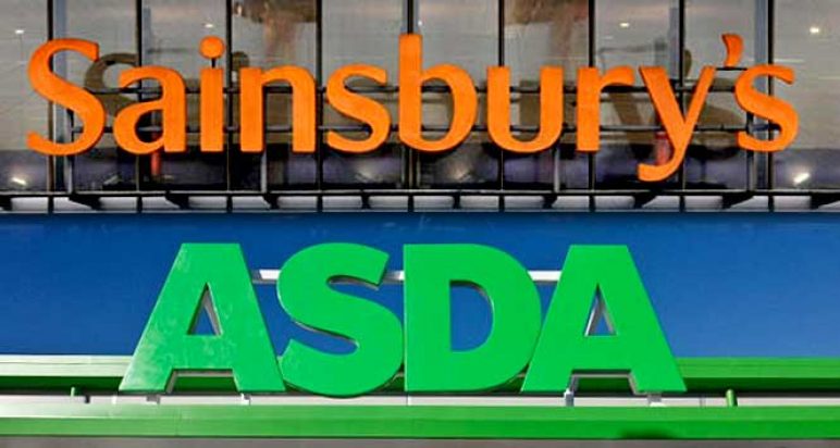 Sainsbury's and Asda stores