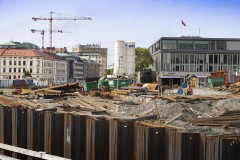 Västlänken Haga i Rosenlund.