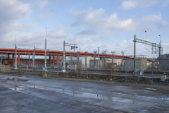 I Olskroken byggs en planskild korsning för järnvägen.