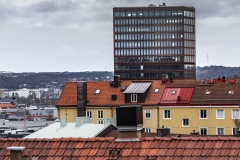 Vesta är färdigbyggd och Skatteverket har flyttat in där. Många våningar stor fortfarande tomma.