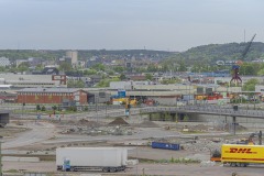 Vy från Skansen Lejonet mot Gullbergsvass .