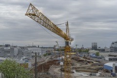 Vy från Skansen Lejonet mot Centralen.