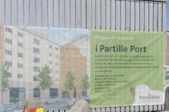 Här byggs det ännu fler bostäder i Partille Port.