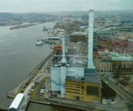 Bakom Kraftverket ligger Skeppsbron, som är ett utvecklingsprojekt. I oktober 2023 beslutade kommunfullmäktige att pausa projektet och att utreda nya förutsättningar för området.