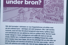 Under Rosenlundsbron som går mellan rosenlund och Haga bor ett bergtroll, som ibland kan höras när man passerar bron.