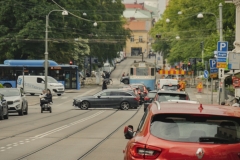 Stopp trafiken mot Rosenlundsgatan