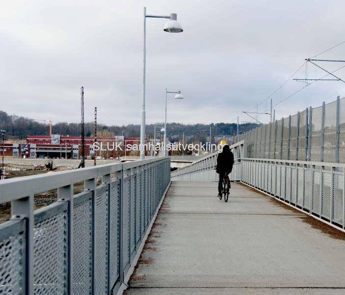 Cykling Marieholmsbron år 2017