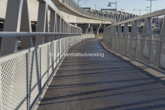 Man kan gå mellan Gamlestaden och Hisingen på 15 minuter, tack vare gång- och cykelvägen