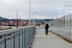 Cykling Marieholmsbron år 2017