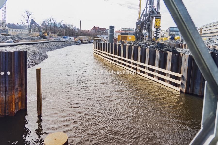 Kanalen vid Rosenlund öppnades  åter innan den 10 april, inför Paddans start på säsongen.