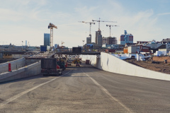 Nedsänkningen av E45 och den nya Gullbergstunneln. I mitten av december öppnar Trafikverket upp det norra av de två tunnelrören för trafik.