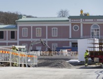 Så här ser det ut på Liseberg den 20 mars.