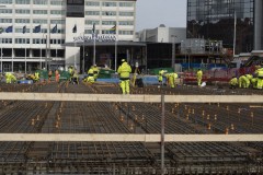 Östra schaktet vid Universeum den 24 mars.