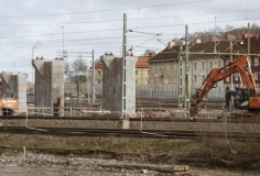 Olskroken planskildhet bygger även Västlänkens spår in till centralen.