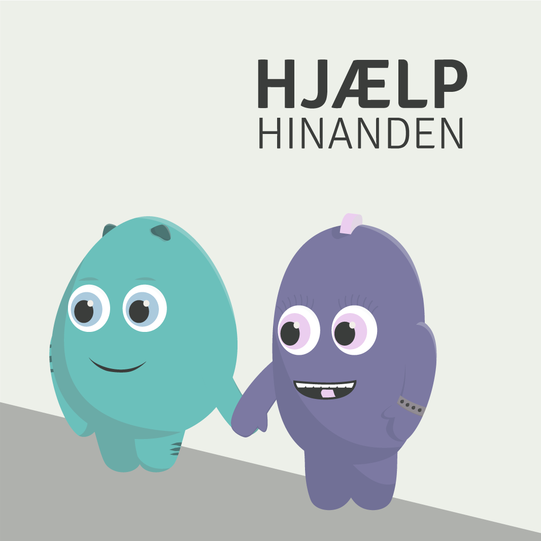 Små klimamonstre hjælper hinanden Små klimamonstre hjælper hinanden