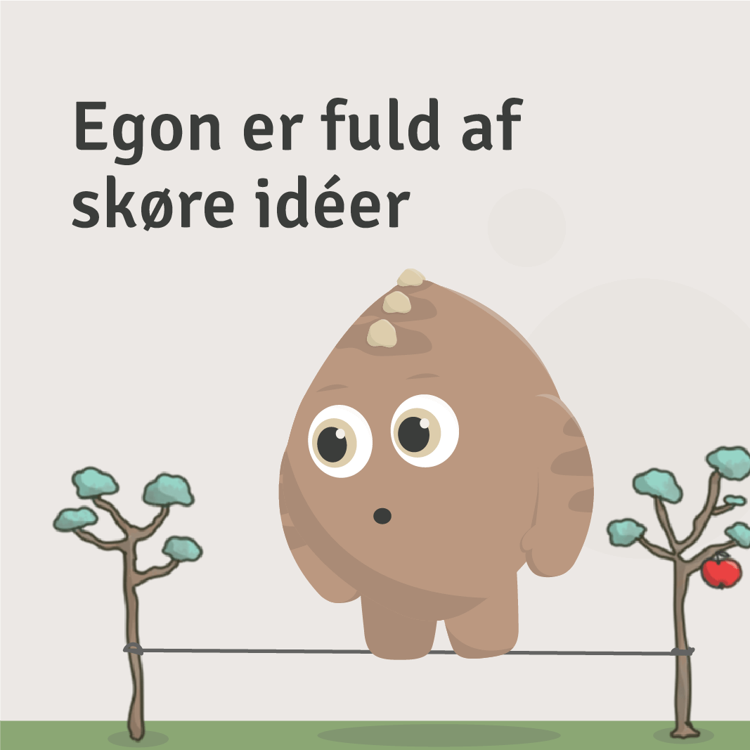 Klimamonster Egon går på line Klimamonster Egon går på line