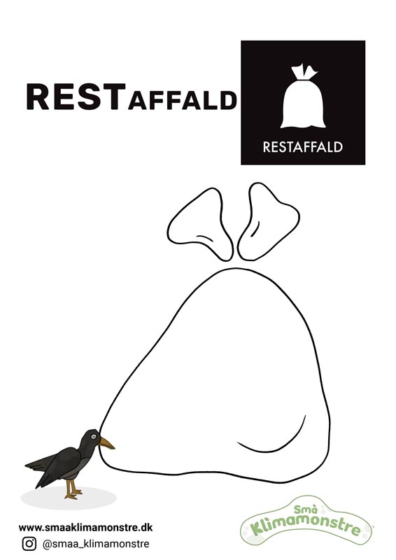 Affaldssortering Restaffald børn