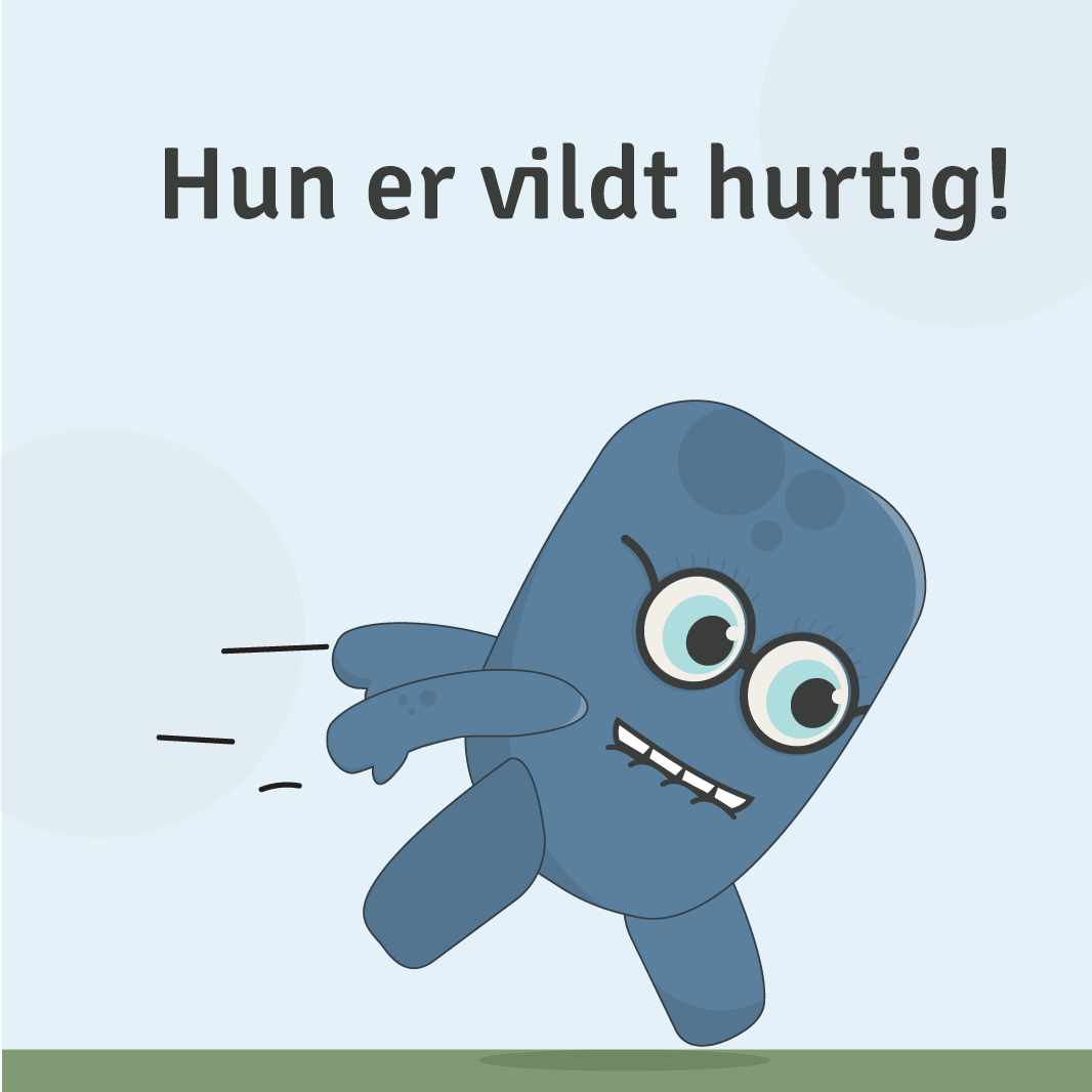 Solveig er hurtig Solveig er hurtig