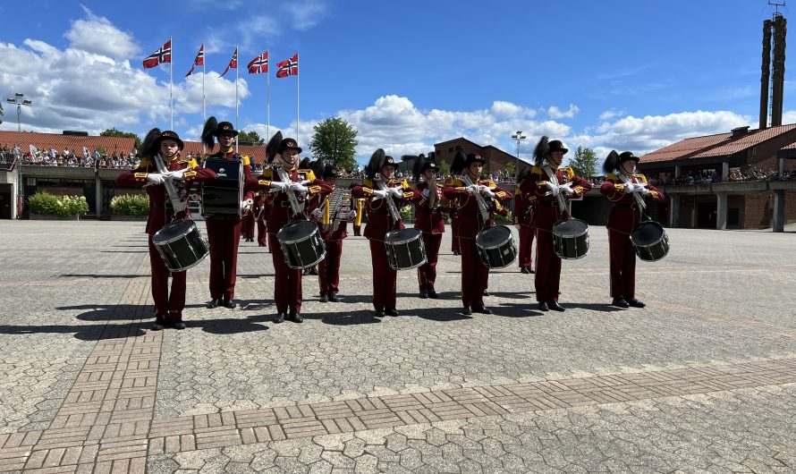 Smågardistene deltok på Gardens dag