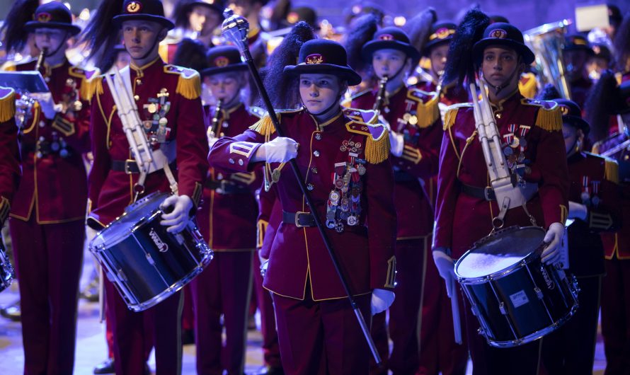 Smågardistene deltok på Norwegian Military Tattoo!