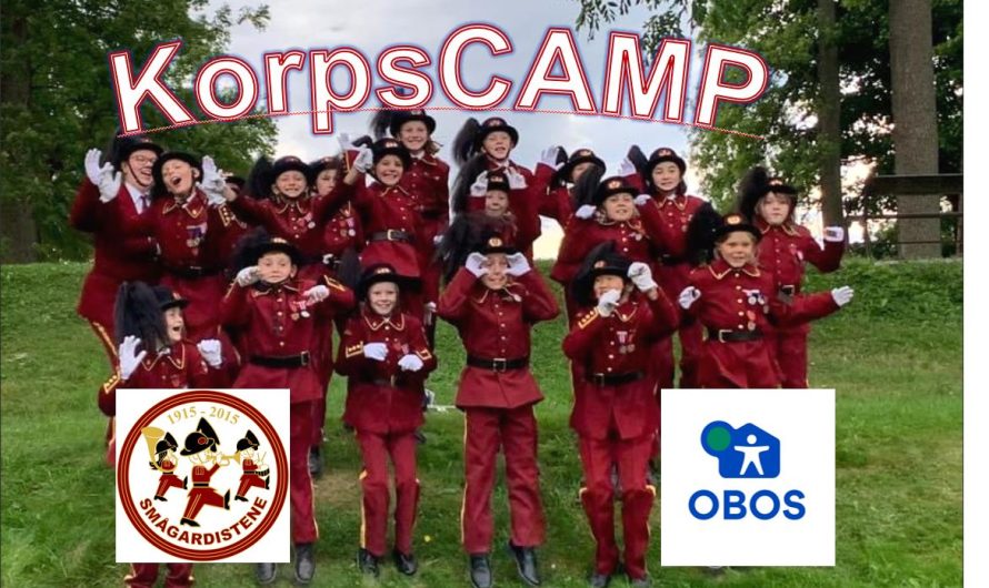 Velkommen til KorpsCAMP  6. juni klokken 14:30 på Haslum skole