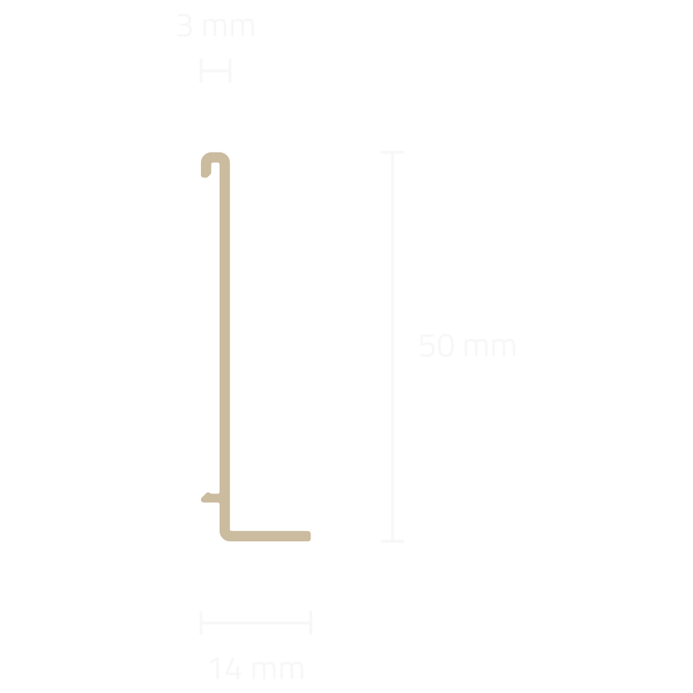 Profilzeichnung SP-SL50
