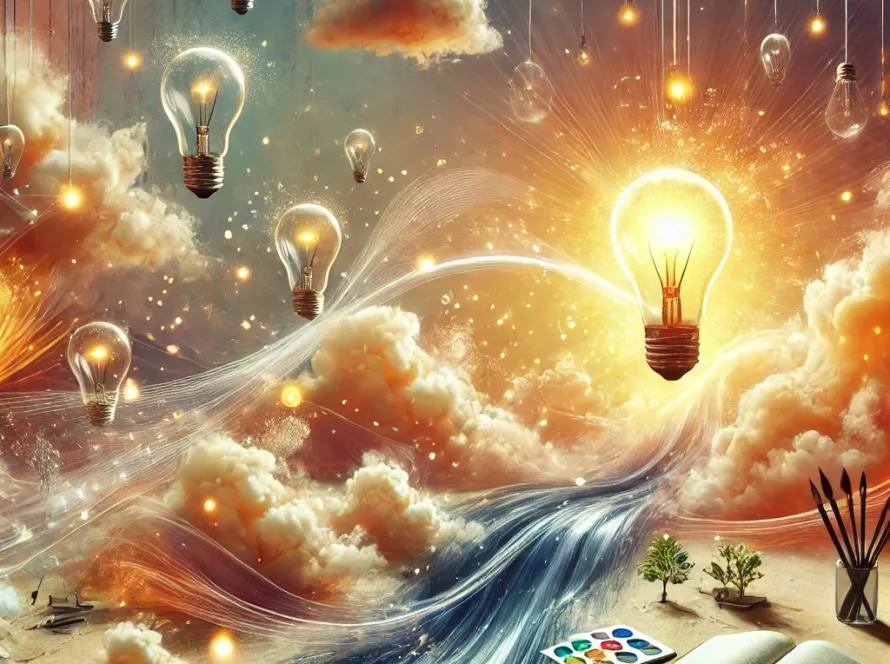 All the greatest ideas come unexpectedly