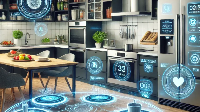 AI in Kitchen Automation: The Smart Cooking Experience 10 AI-powered kitchen appliances assisting in cooking and meal prep.
