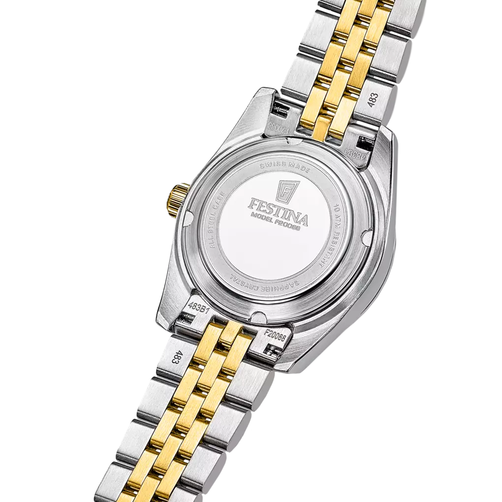 Festina Swiss Made F20088/1 – Klassisk Eleganse med Perlemor - Bilde 3