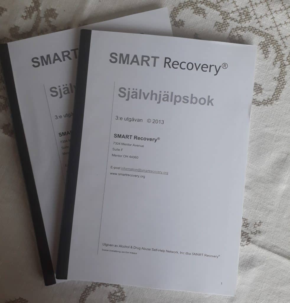 Bli nykter med SMART Recovery Sverige självhjälpsbok